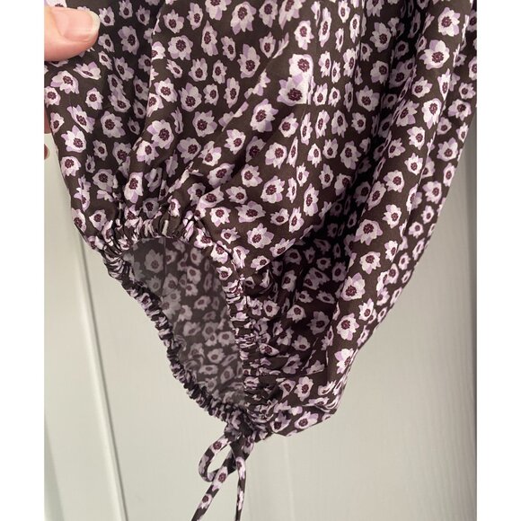 Matteau Shirred Cotton Dress, size "4" aka size large (fits L-XL) - Picture 4 of 9